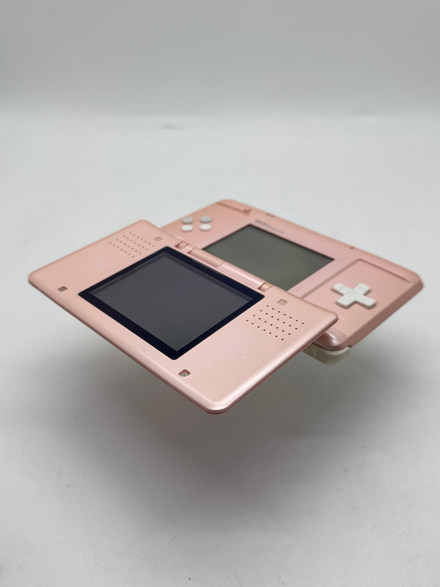 Nintendo DS Original NTR-001 Pink Console Only #167 Cracked Case UNTESTED AS IS