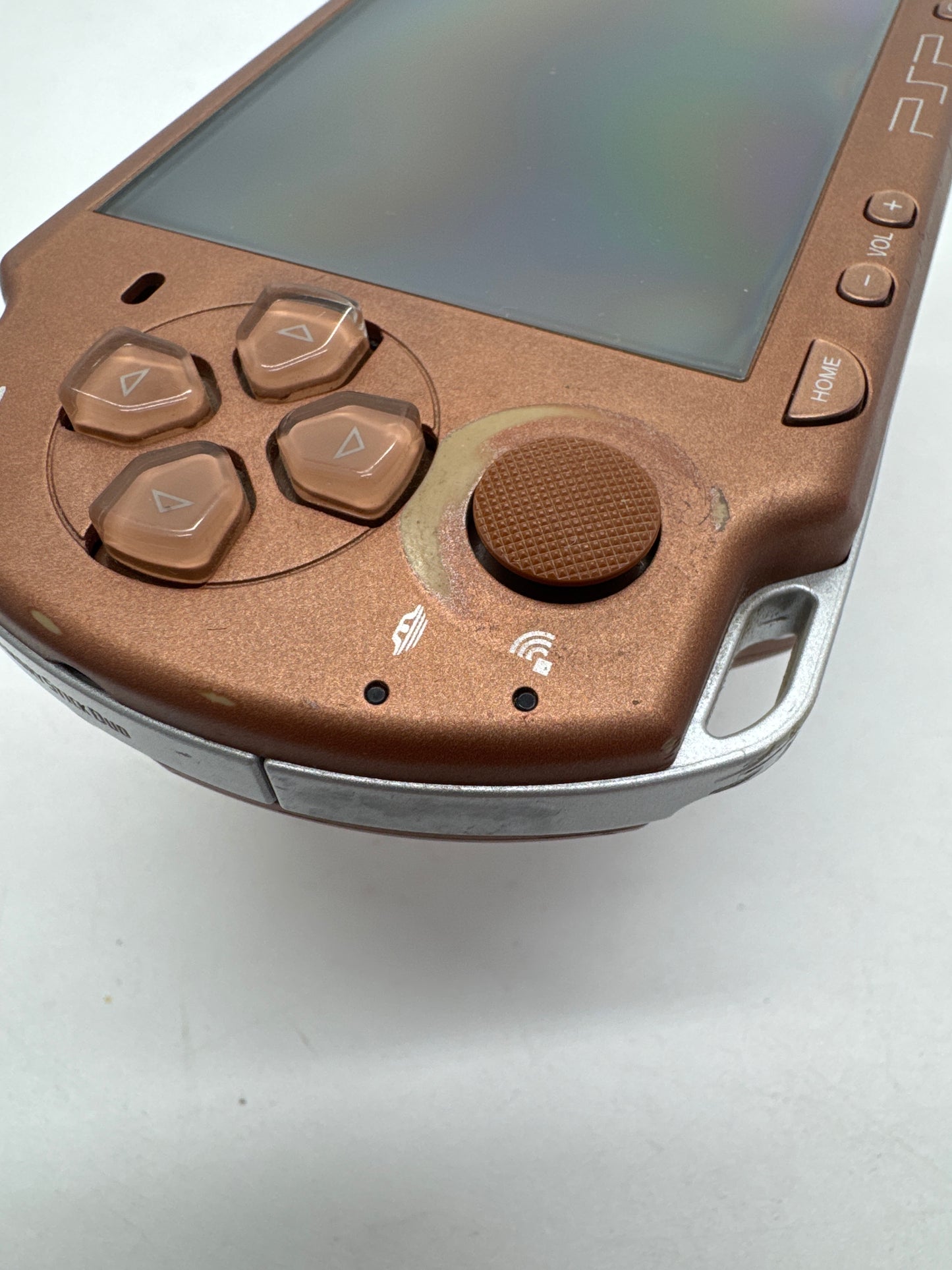 Sony PlayStation Portable PSP-2000 Matte Bronze Console #379 w/2400mAh Battery