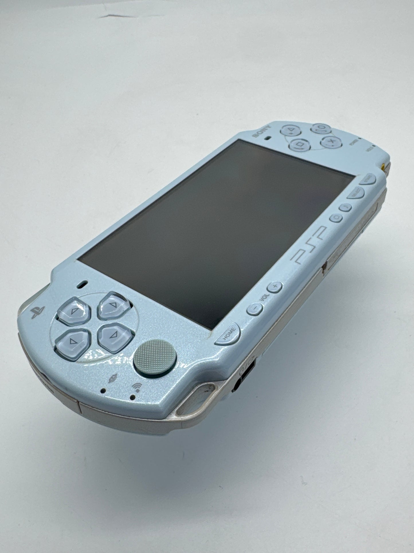 Sony PSP-2000 Blue Console #89 w/2400mAh Battery & No Charger NOISY UMD DRIVE