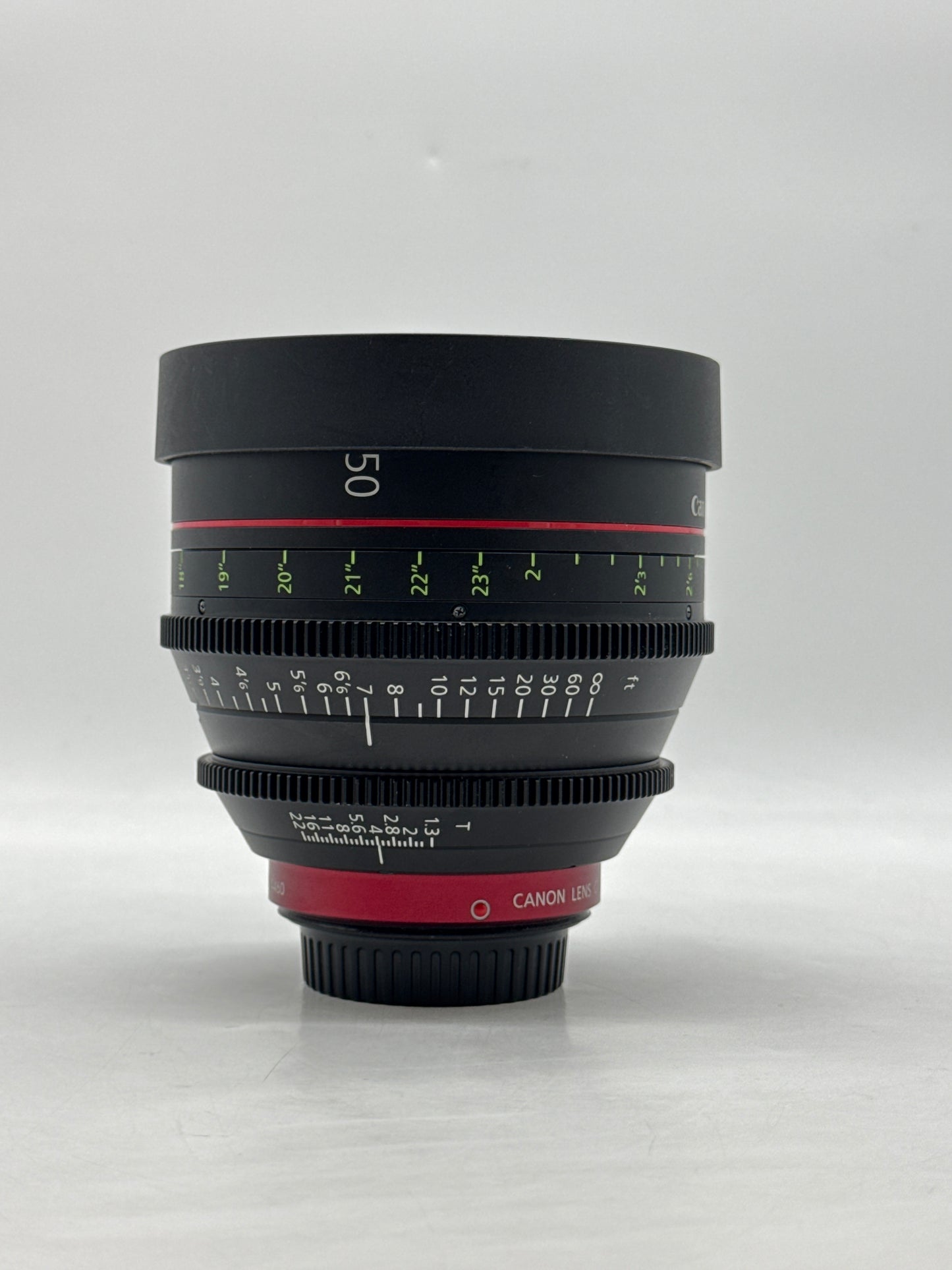 Canon CN-E 50mm T1.3 L F Cinema Prime Lens (EF Mount)