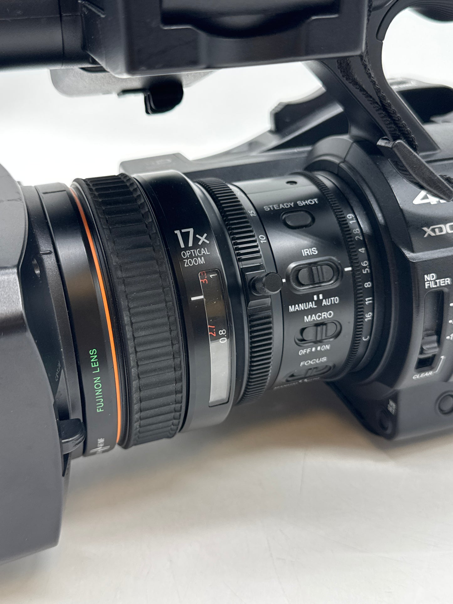 Sony PXW-Z280V 4K XDCAM Professional Camcorder w/2 Batteries - 237 Hours