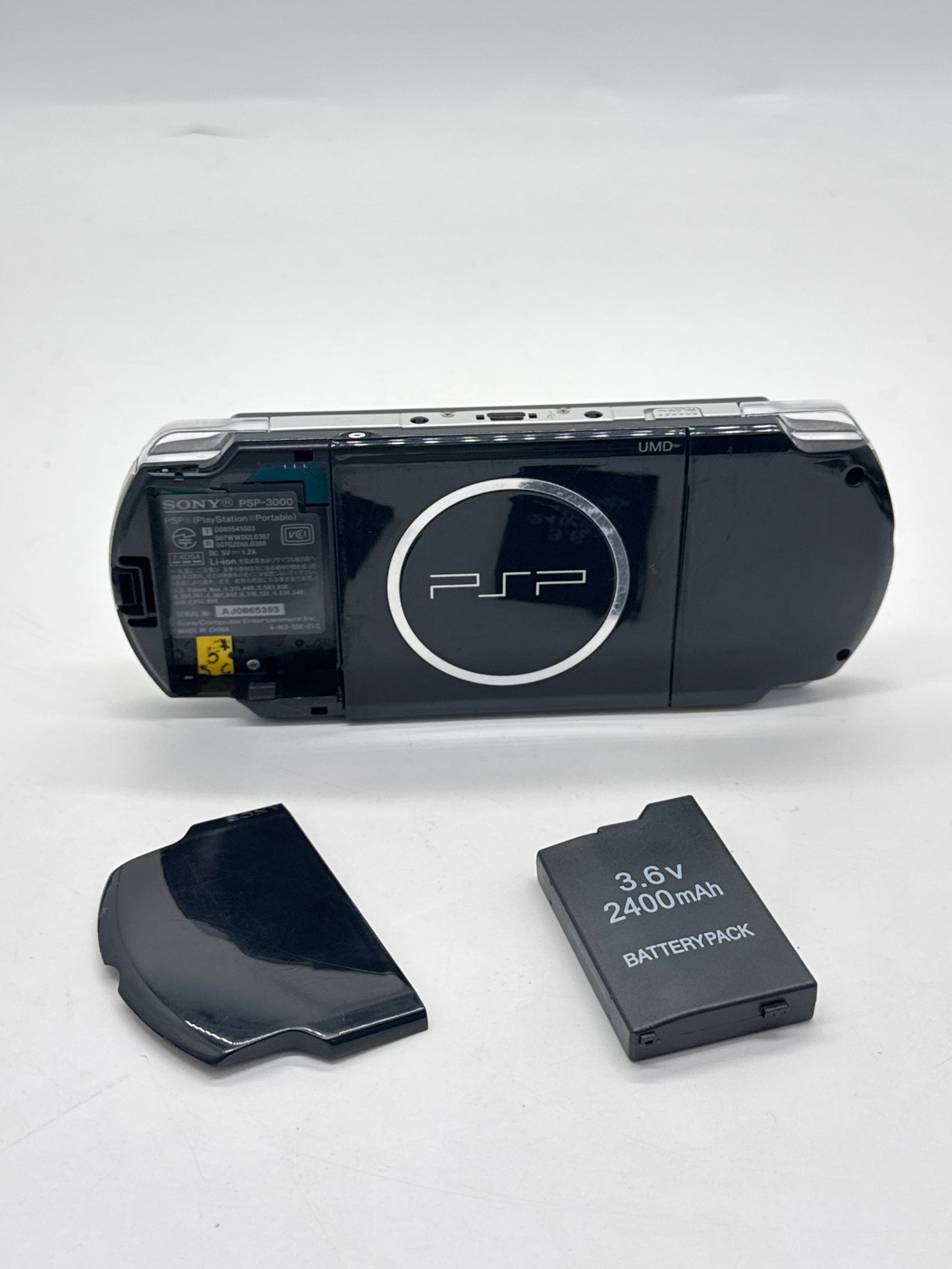 PlayStation Portable PSP-3000 Piano Black Console #662 w/ 2400mAh Battery