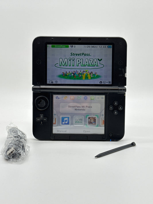 Nintendo 3DS XL LL SPR-001(JPN) Black Console #1