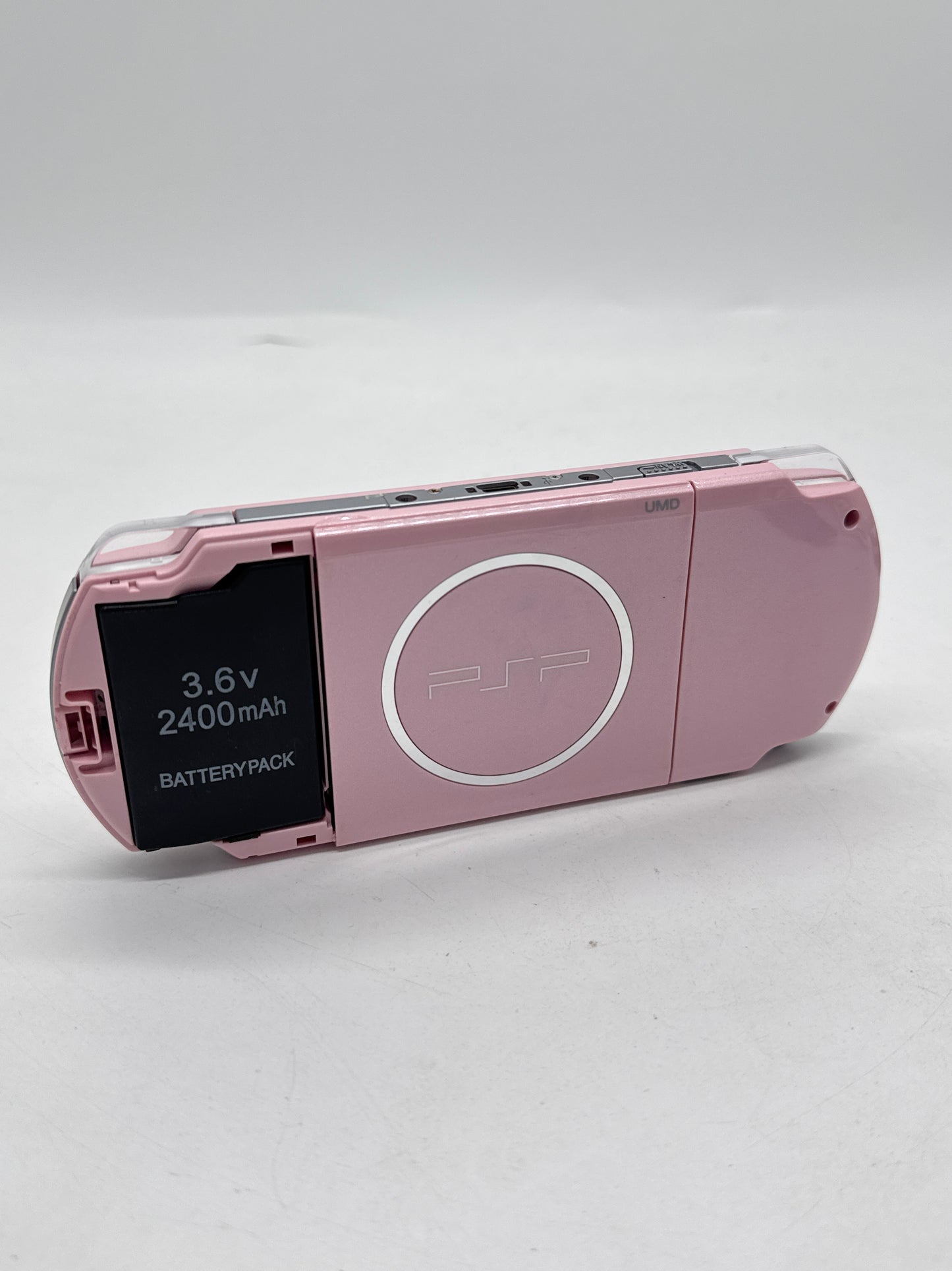 Sony PlayStation Portable PSP-3000 Pink Console Only #382 Missing Back Lid