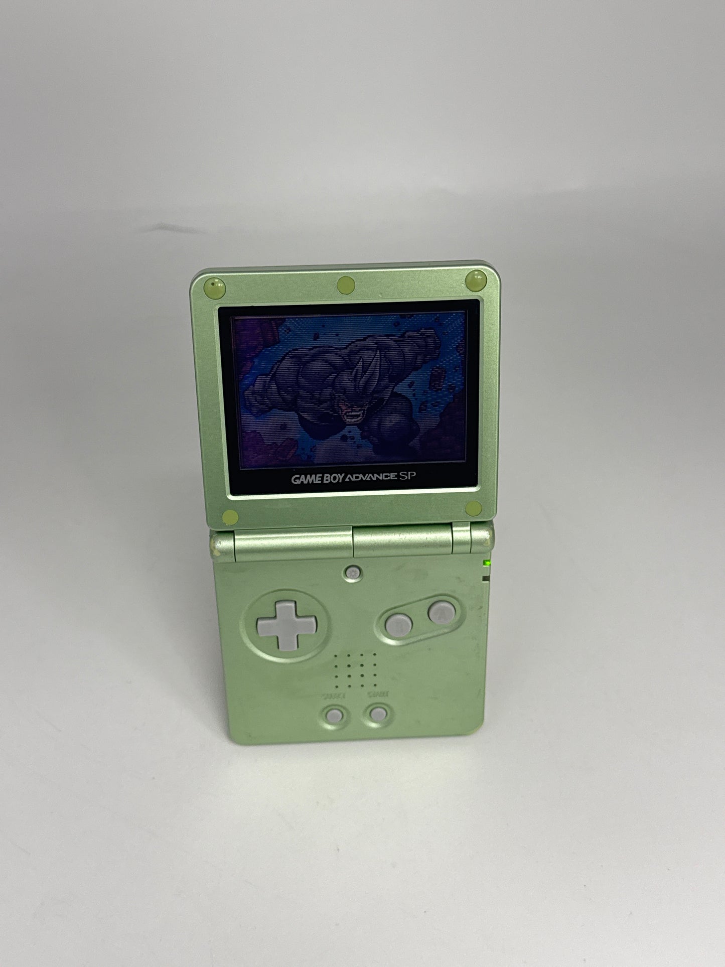 Nintendo Game Boy Advance SP AGS-001 Green Console #652 w/ Charger