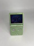 Nintendo Game Boy Advance SP AGS-001 Green Console #652 w/ Charger image 2