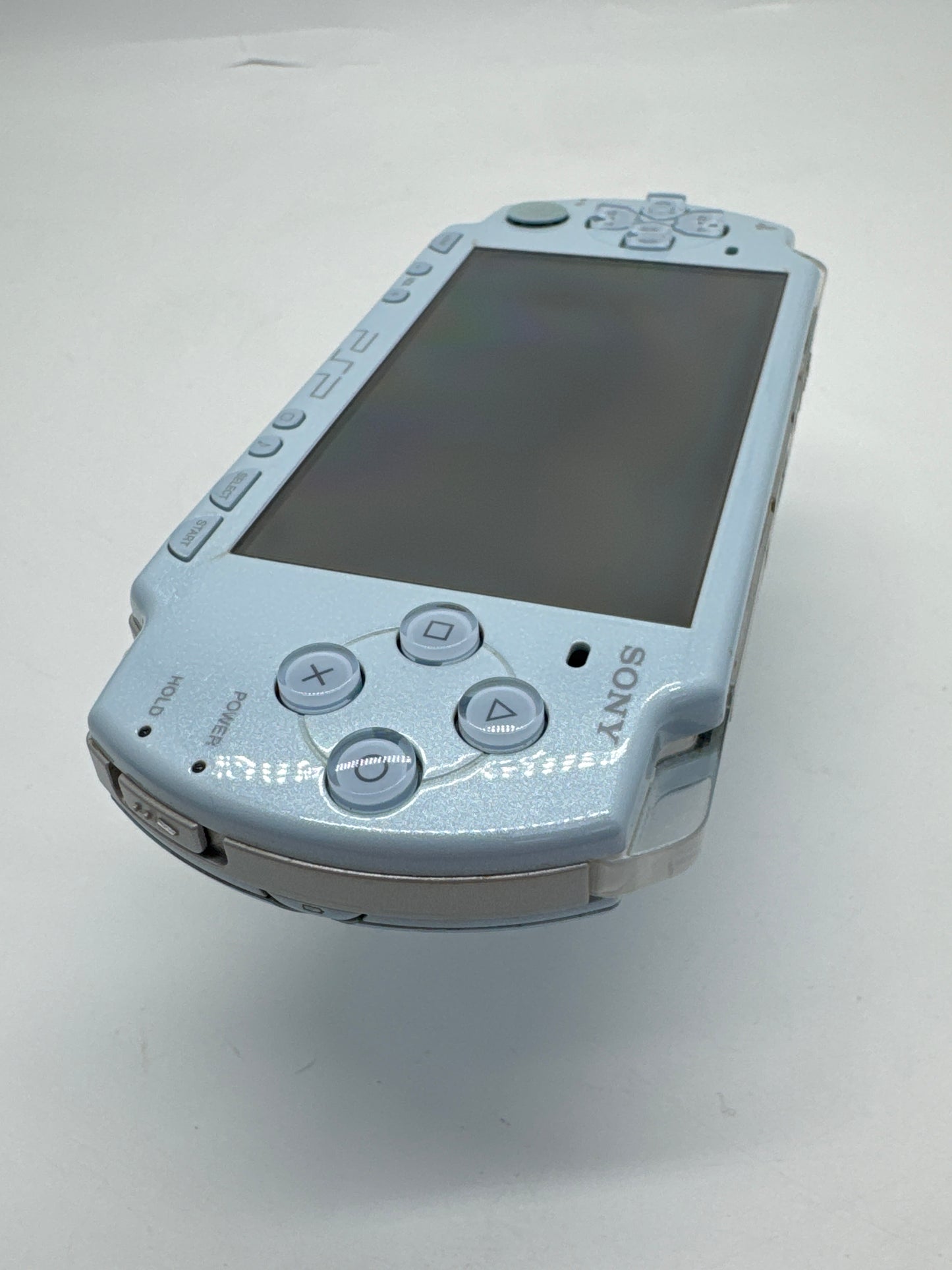 Sony PSP-2000 Blue Console #89 w/2400mAh Battery & No Charger NOISY UMD DRIVE