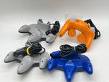 Nintendo Controllers Lot 3x N64 NUS-005 + GameCube DOL-003 Orange - Untested image 6