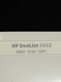 HP DeskJet 2652 All-in-One Inkjet Printer New Open Box w/ Power Cable Manuals image 6