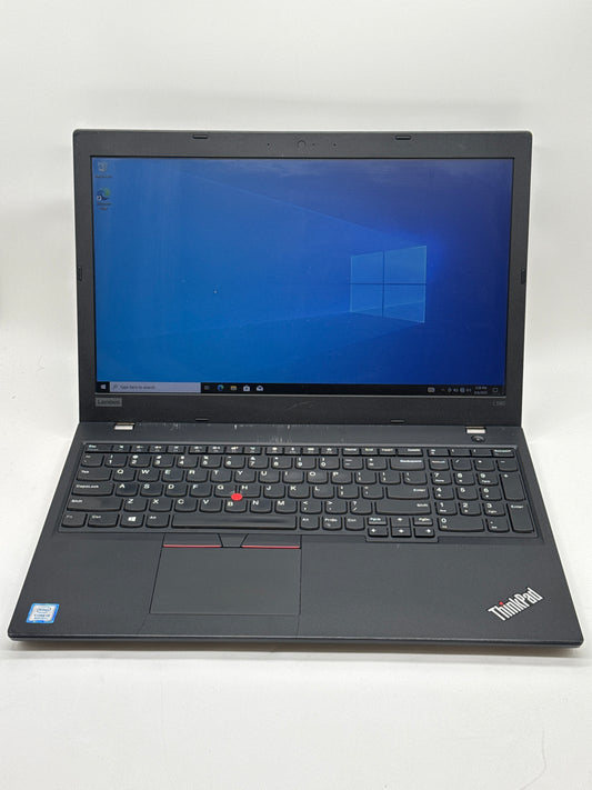 Lenovo ThinkPad L580 Laptop - Black - 512GB SSD - Intel i5-8250U - 16GB RAM - Used