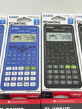 Lot of 6 New Scientific Calculators Casio FX-300ES Plus & Texas Instruments TI-30XIIS image 3