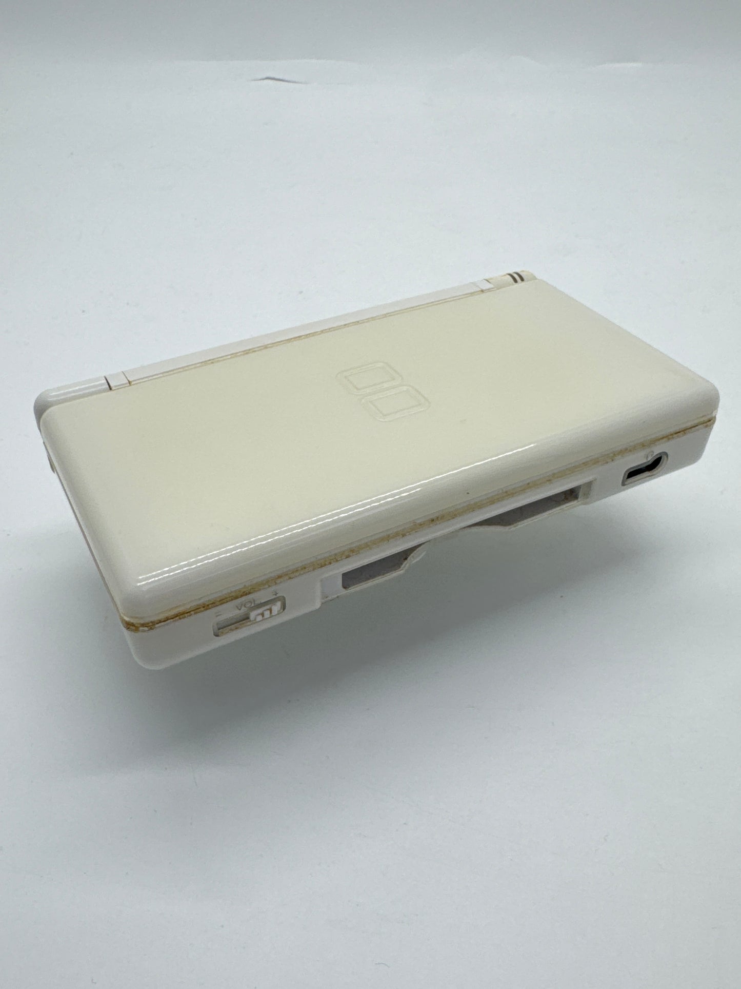 Nintendo DS Lite USG-001 Polar White Console #43 Loose Hinge