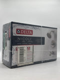 New Delta Nicoli H2O Kinetic Tub Shower Faucet 144859-SS Nickel Finish image 1