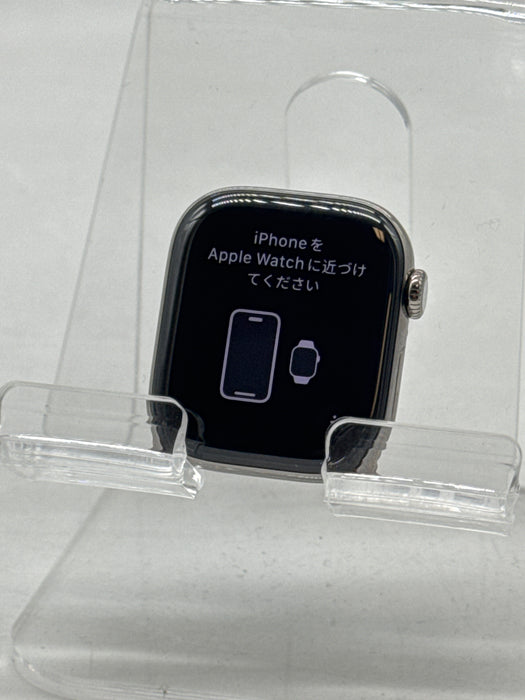 Unlocked Apple Watch Series 10 A3001 42mm GPS + Cellular Natural Titanium - Read!