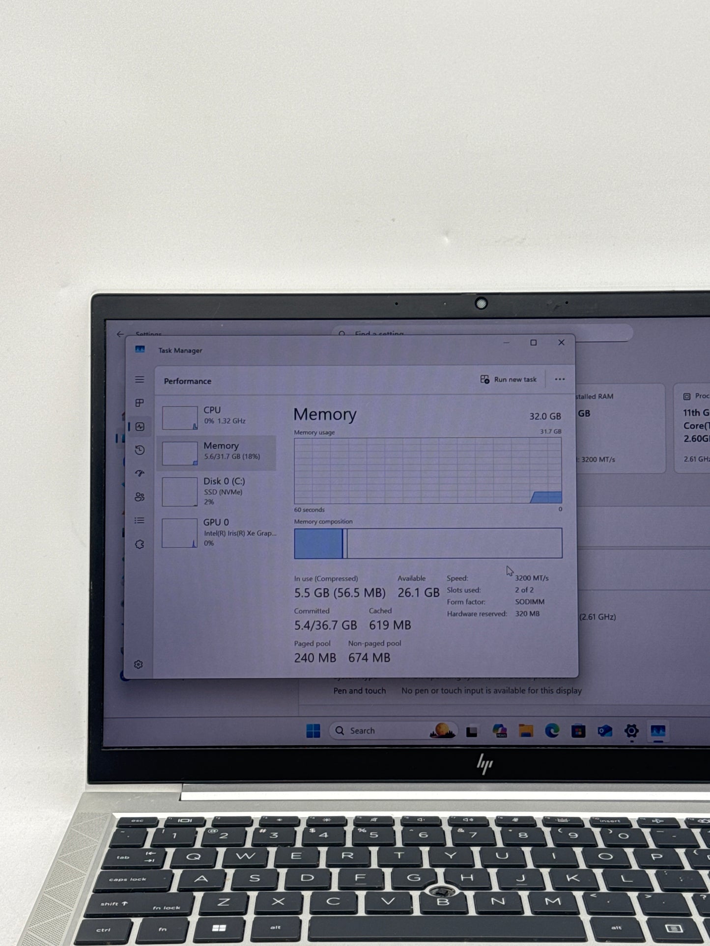 HP EliteBook 840 G8 14.0" FHD Core i5-1145G7 2.6GHz 32GB RAM 512GB SSD - Read!