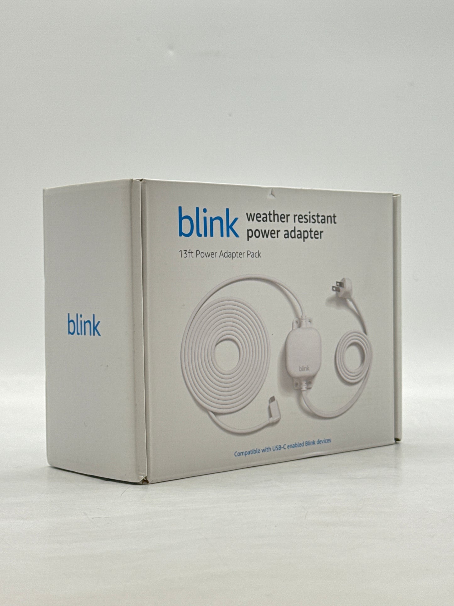 New Blink Weather Resistant 13ft Power Adapter for Blink Mini 2 and Blink Outdoor 4