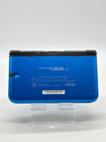 Nintendo 3DS XL LL Console SPR-001(JPN) Blue/Black - Cracked hinge image 3