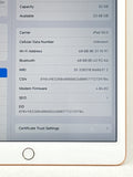 Apple iPad (7th Gen) 2019 10.2" A2200 32GB Wi-Fi + LTE Tablet Gold Broken READ image 3