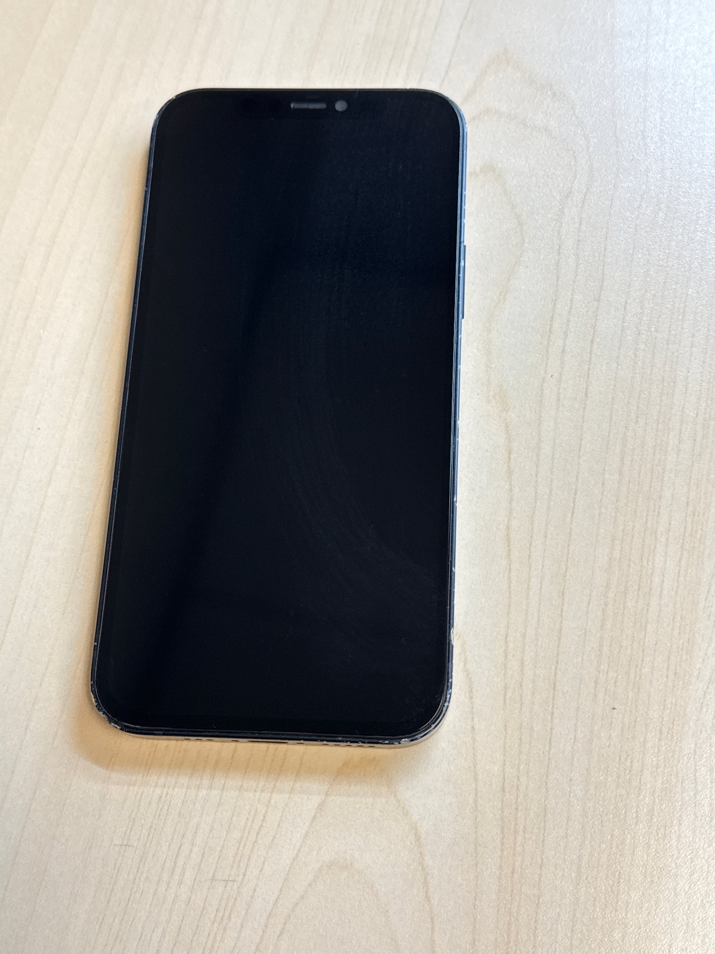 Unlocked Apple iPhone 12 A2172 128GB Midnight - Read!