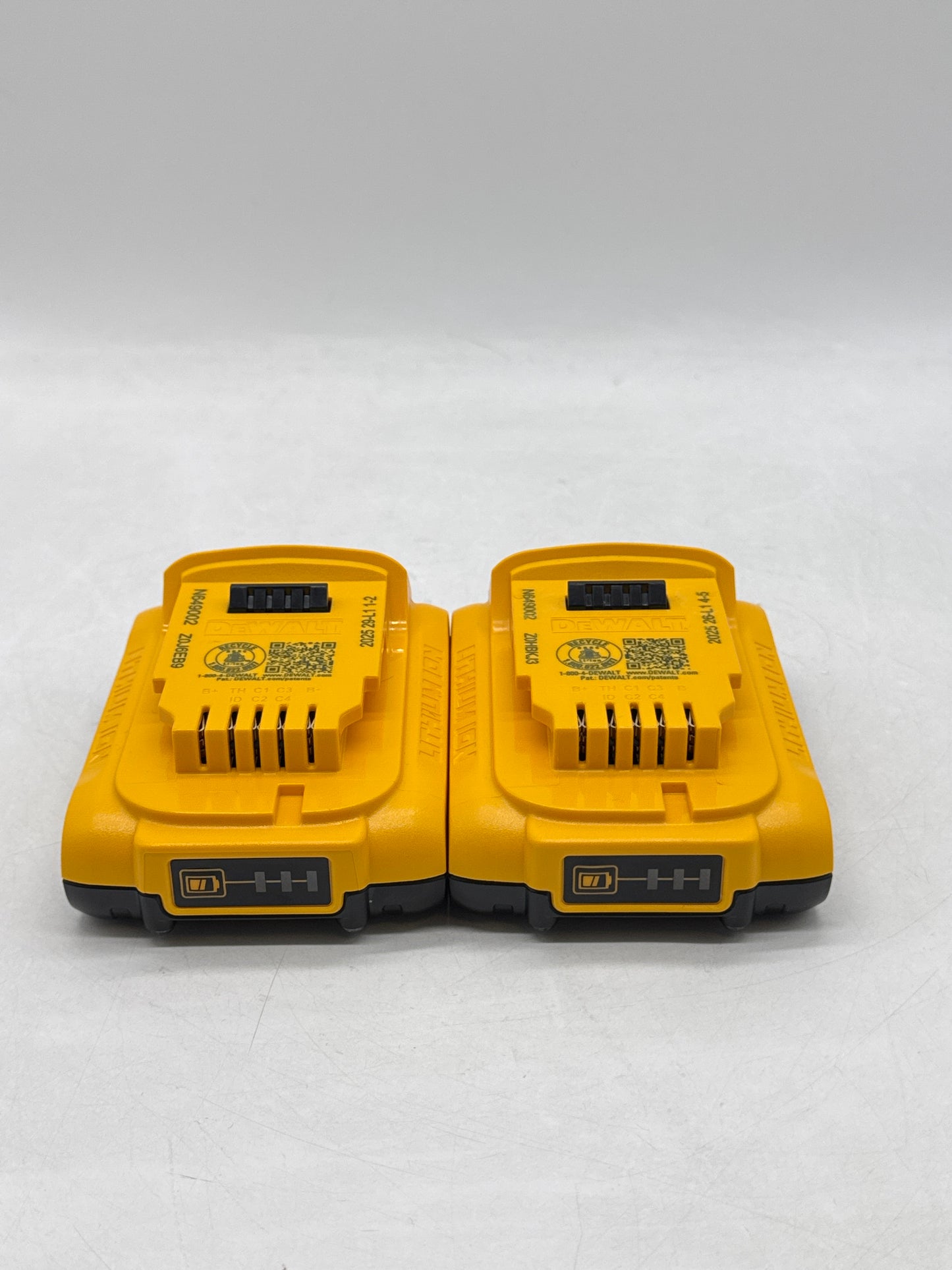 Lot of 2 Dewalt DCB203 20V Max 2AH Li-Ion Battery - New No Box