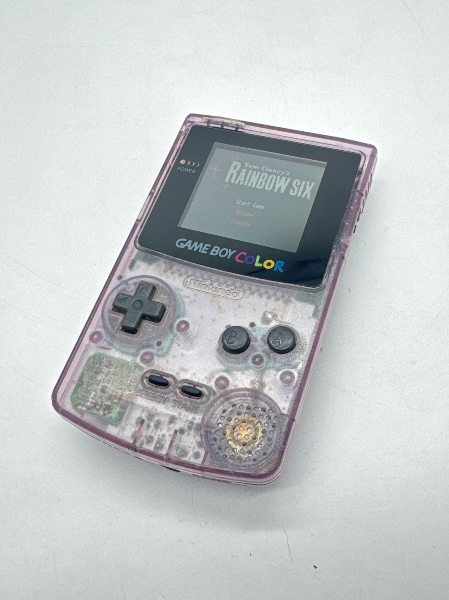 Nintendo Game Boy Color CGB-001 Atomic Purple Console Only #326