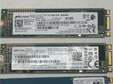 Lot of 11 M.2 2280 SSD 256GB 512GB SATA NVMe SanDisk Micron Samsung - Untested image 3