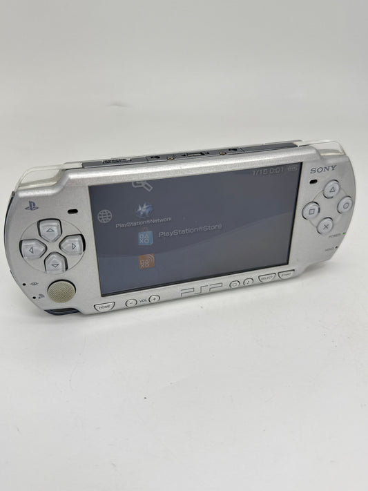 Sony PSP-2000 Silver Console #84 w/1200mAh Battery & No Charger