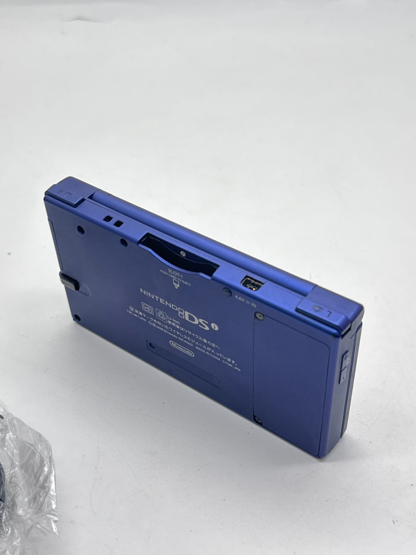 Nintendo DSi TWL-001(JPN) Blue Console #350 w/ Charger BAD CARD READER AS IS