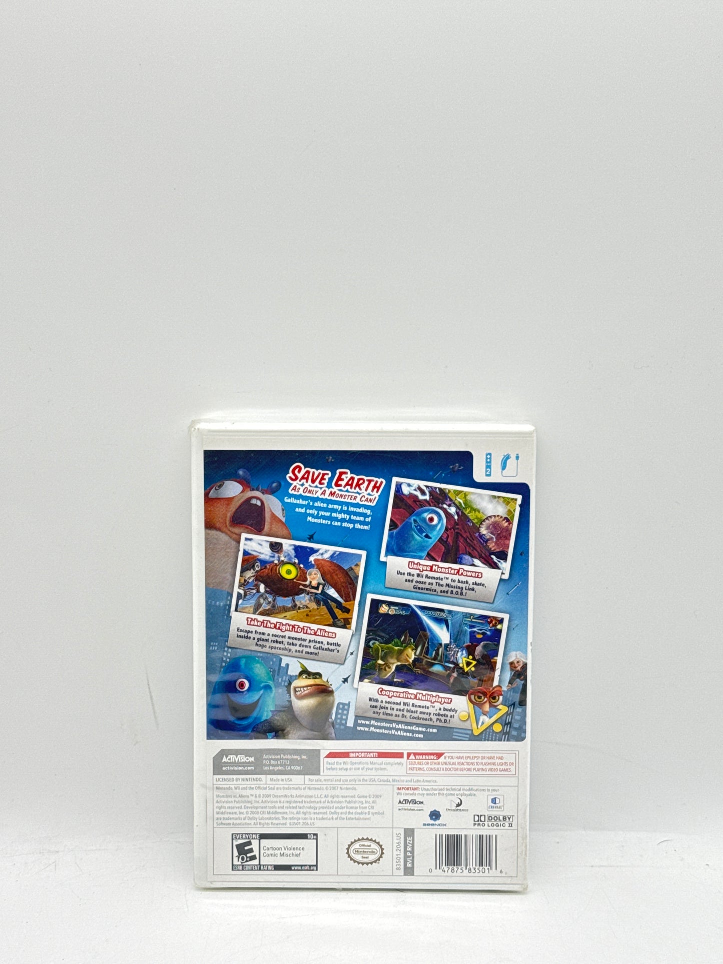 Monsters vs. Aliens - Wii