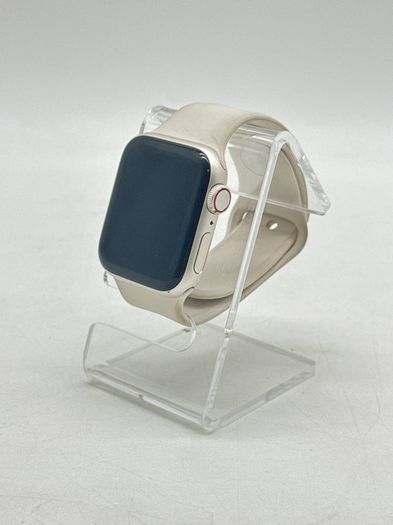 Unlocked Apple Watch SE 2 A2726 40mm GPS + Cellular Starlight Aluminum