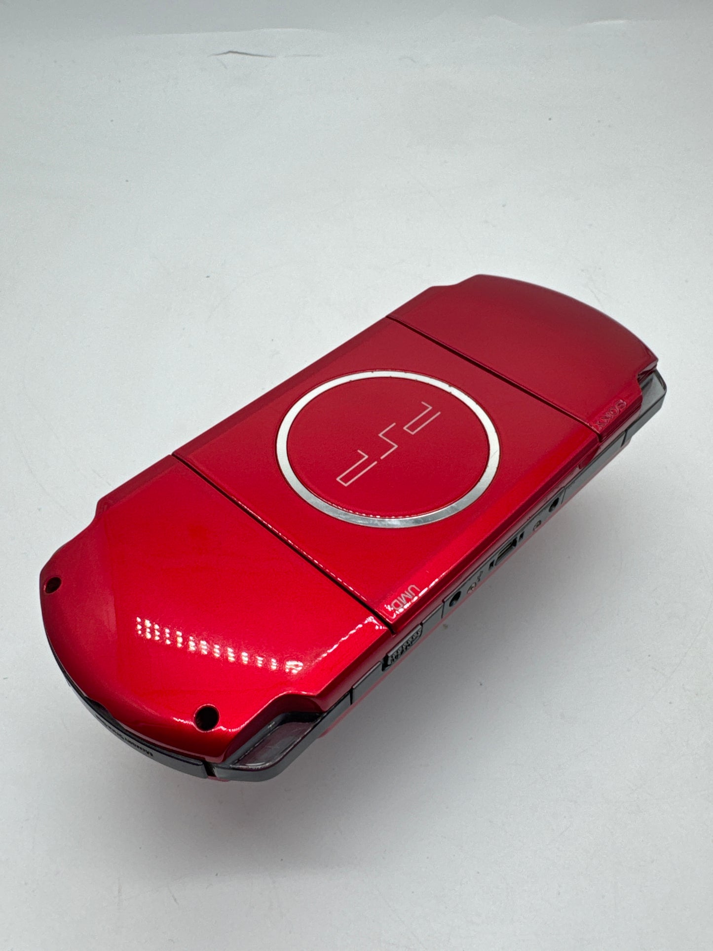 Sony PSP-3000 Red Console #61 w/ 1200mAh Battery & Charger