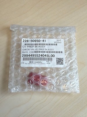 New Shimadzu 228-50950-41 LC-20AP Inlet Check Valve - Lot of 5