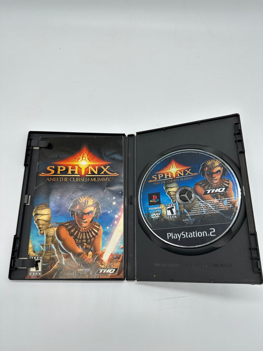 Sphinx and the Cursed Mummy - PlayStation 2 - Action-Adventure Game - Free Shipping