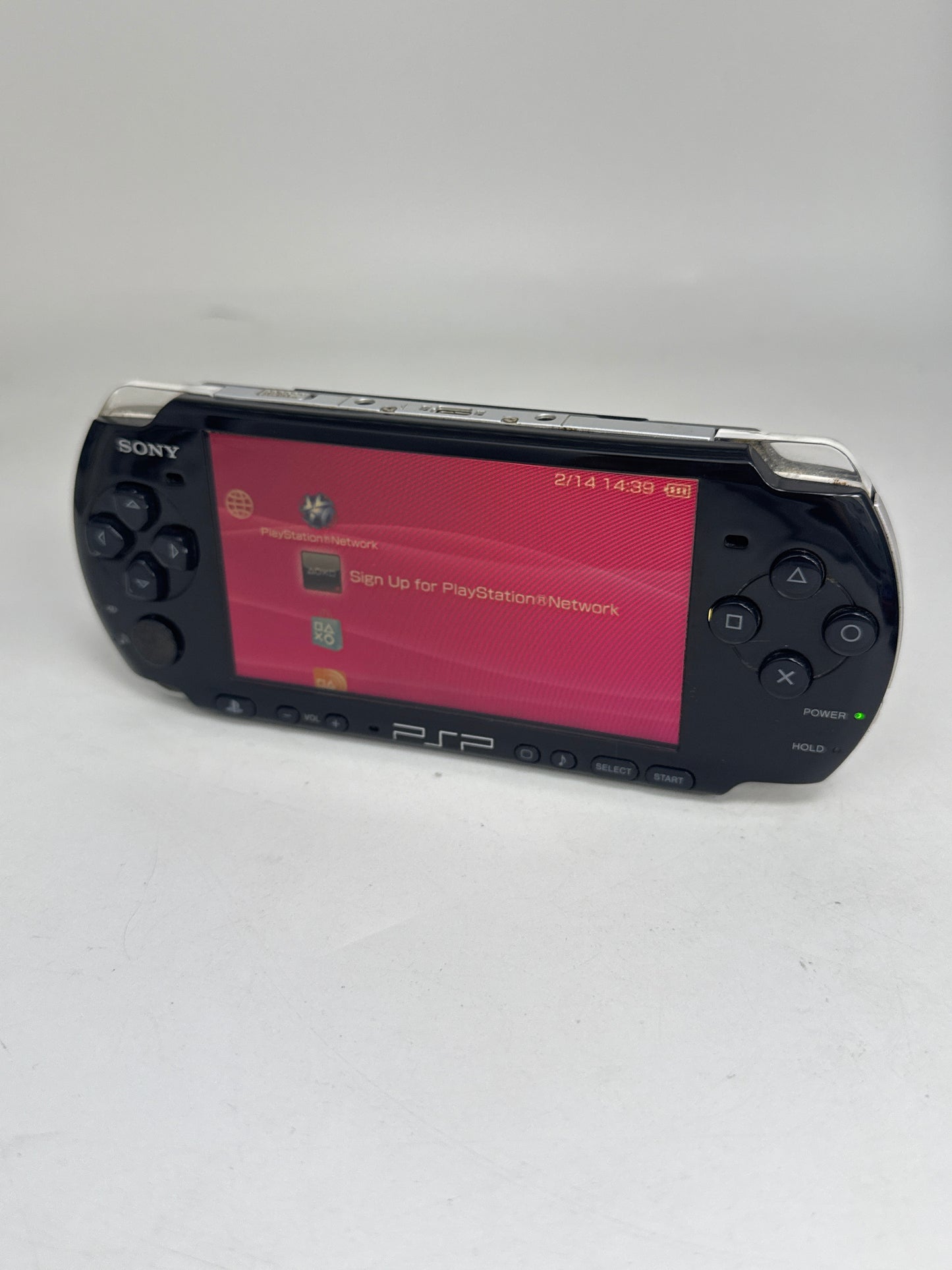 Sony PlayStation Portable PSP-3000 Piano Black Console #336 w/1200mAh Battery READ