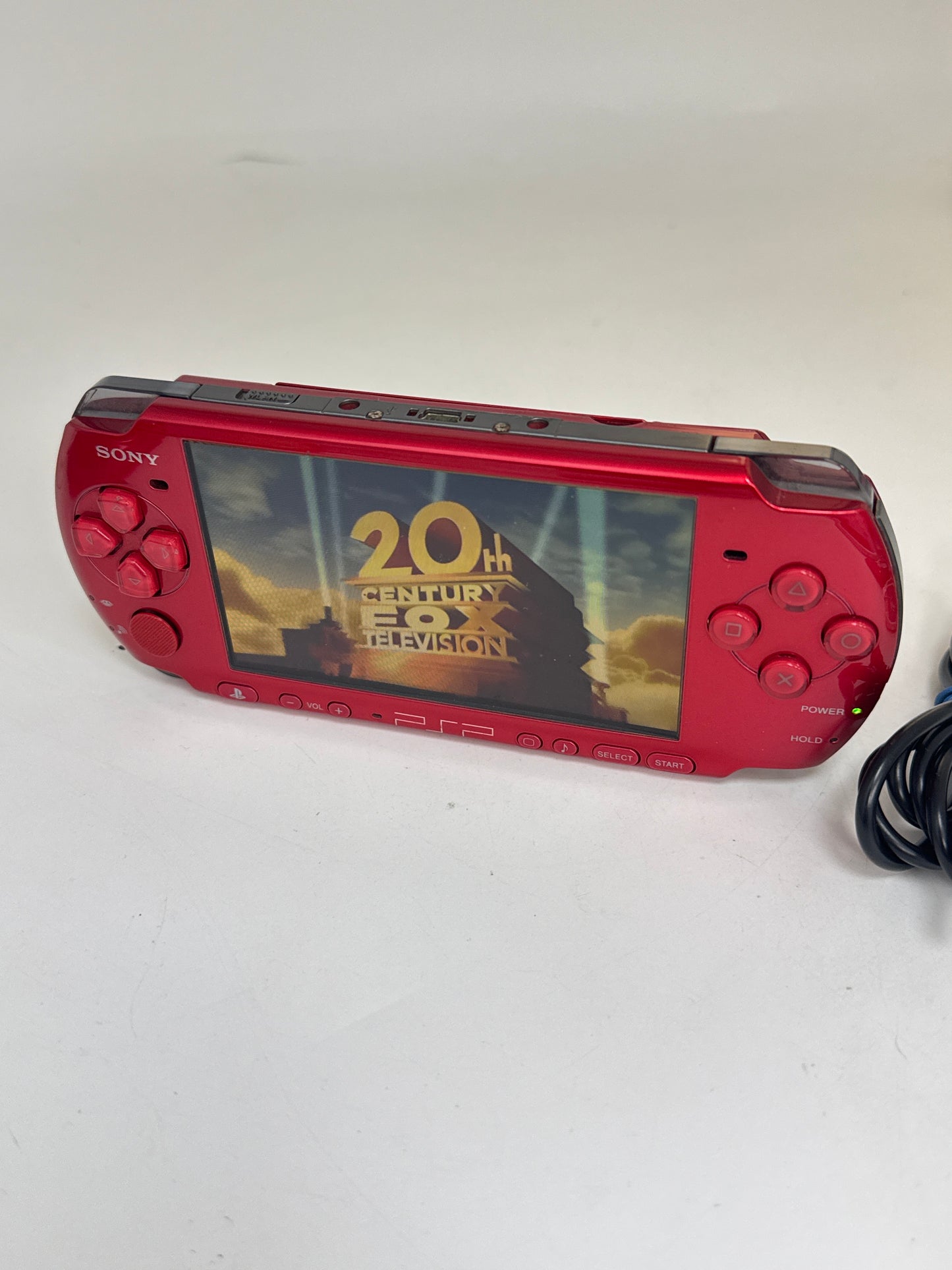 Sony PSP-3000 Red Console #61 w/ 1200mAh Battery & Charger