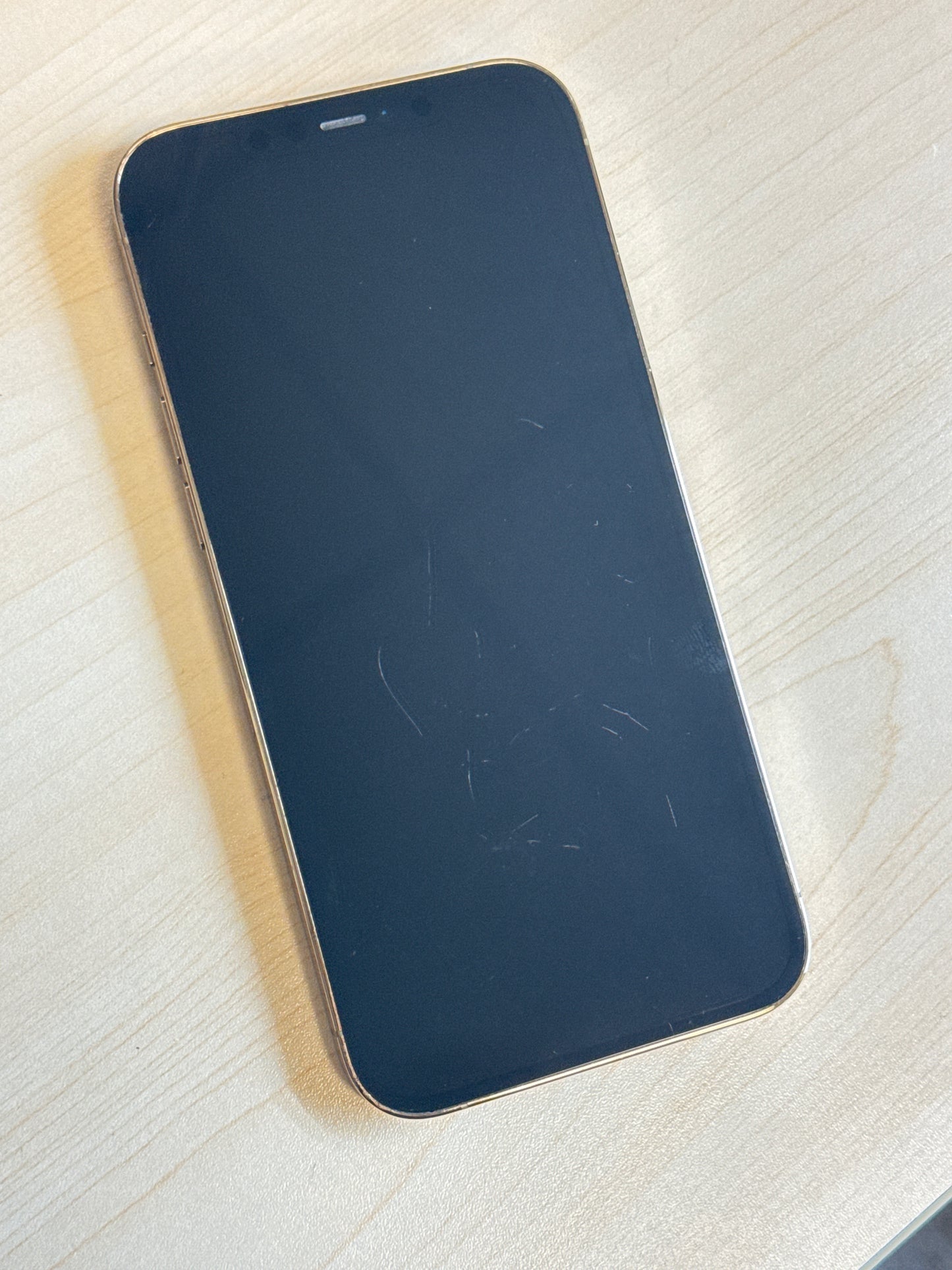 AT&T Apple iPhone 12 Pro Max A2342 128GB Gold 88% Battery Health