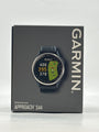 New Garmin Approach S44 GPS Golf Smartwatch - Silver Aluminum Bezel/Twilight Band - image 1