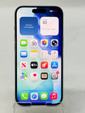 Unlocked Apple iPhone 15 A2846 128GB Blue 88% Battery Health image 1