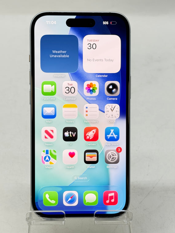 Unlocked Apple iPhone 15 A2846 128GB Blue 88% Battery Health