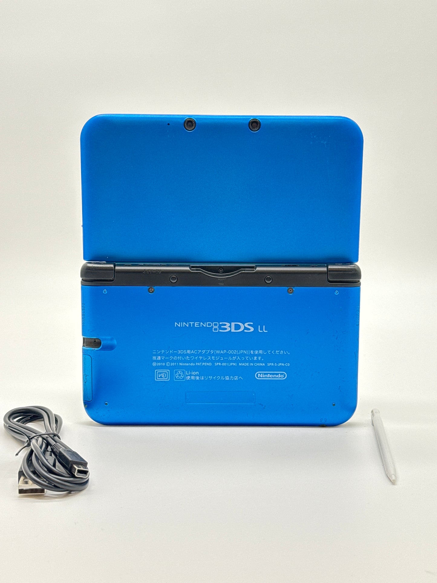 Nintendo 3DS XL LL SPR-001(JPN) Metallic Blue Console #32