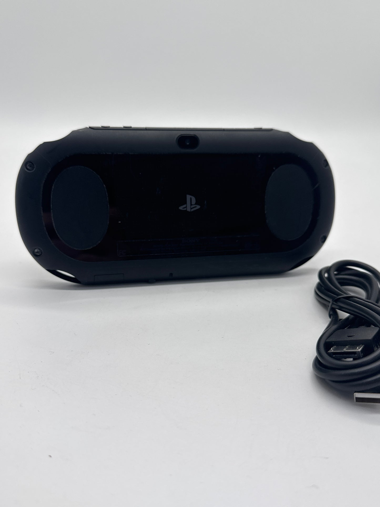 Sony PlayStation Vita PCH-2001 Black Console w/ Charger #87 Missing L & R Buttons AS IS