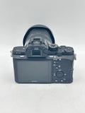 Sony A7R II Digital Camera Black 3 Batteries Charger Used - B image 3