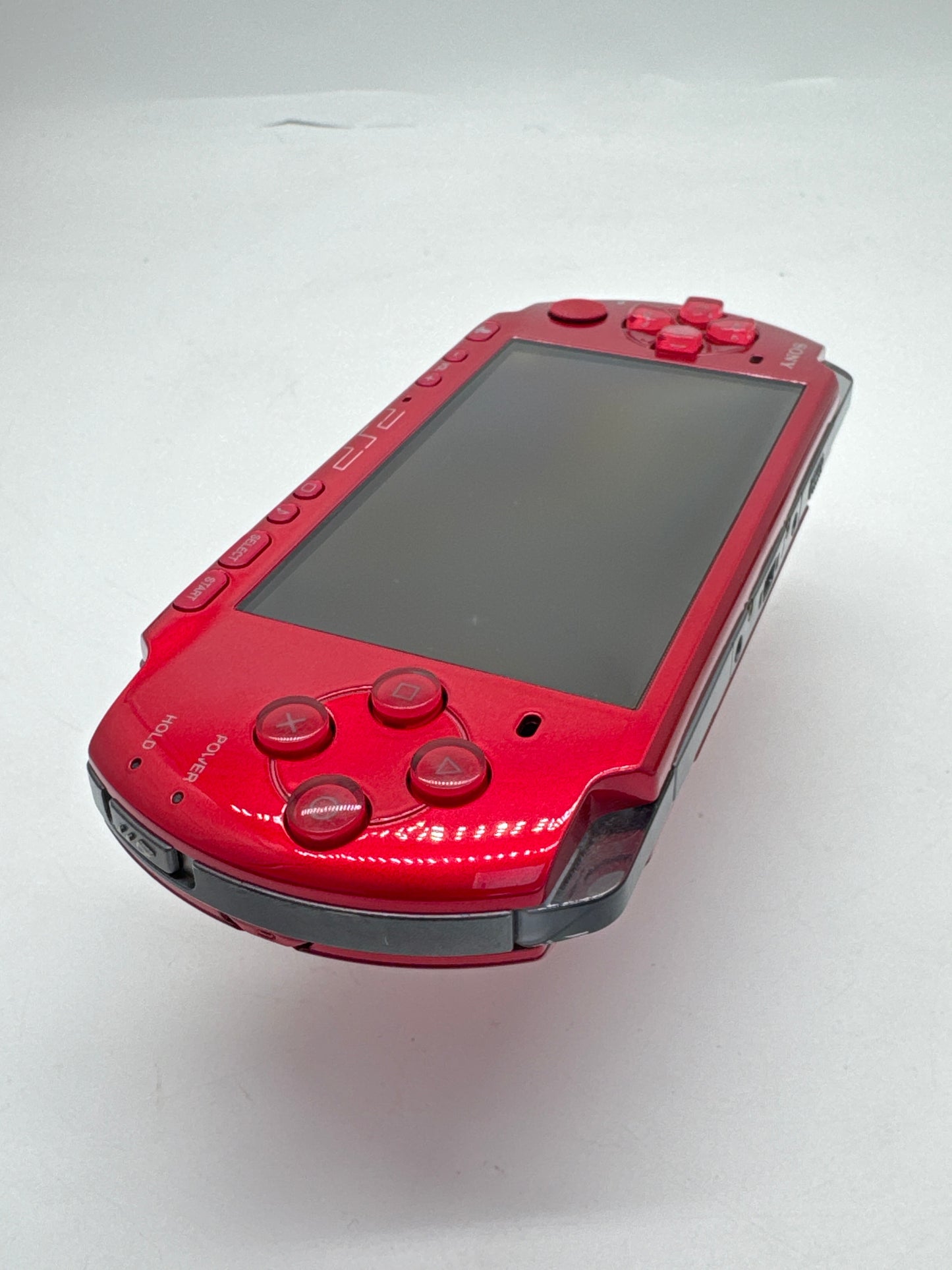Sony PSP-3000 Red Console #57 w/ 2400mAh Battery & Charger