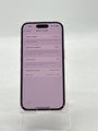 US Cellular Apple iPhone 16 A3081 256GB Pink 100% Battery Health - Cracked Screen - image 4