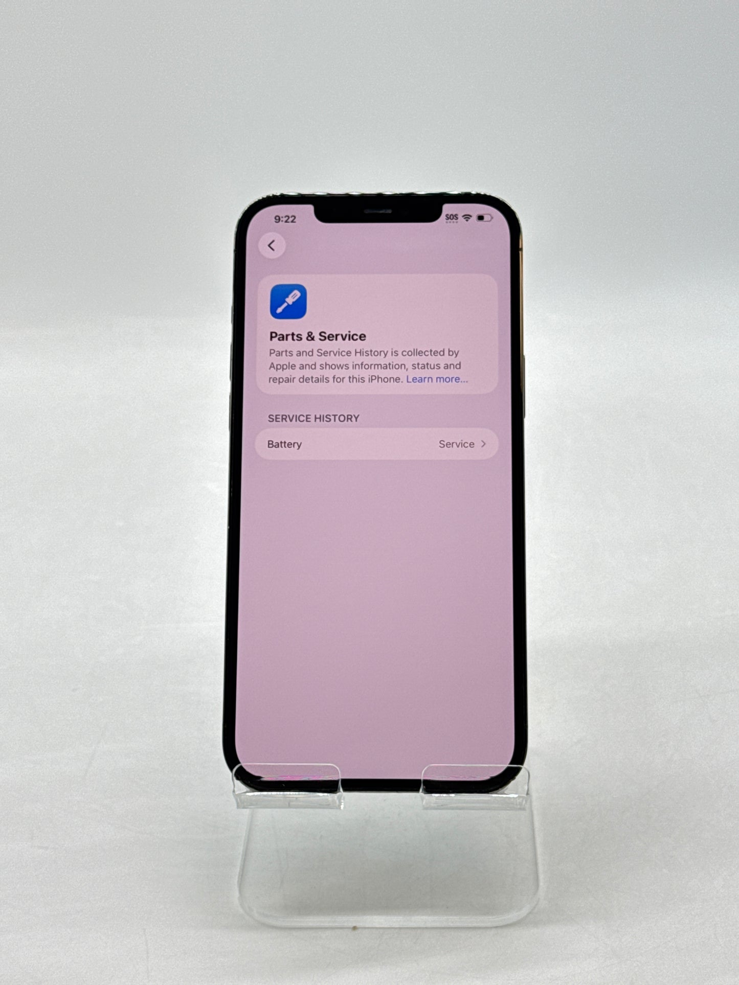 Unlocked Apple iPhone 12 Pro Max A2342 256GB Graphite  - Service Battery 78%