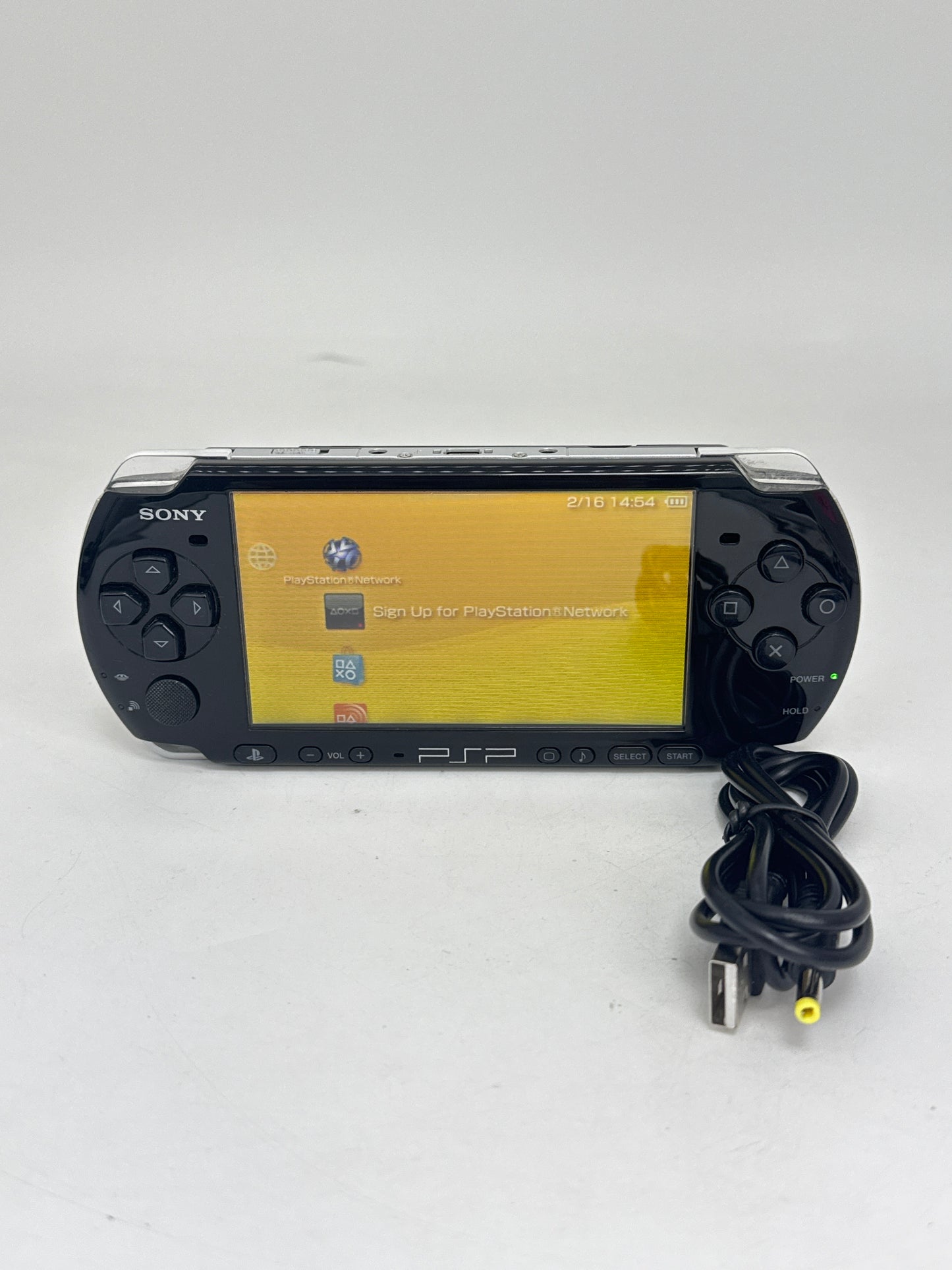 Sony PlayStation Portable PSP-3000 Piano Black Console #360 4GB Memory & Charger
