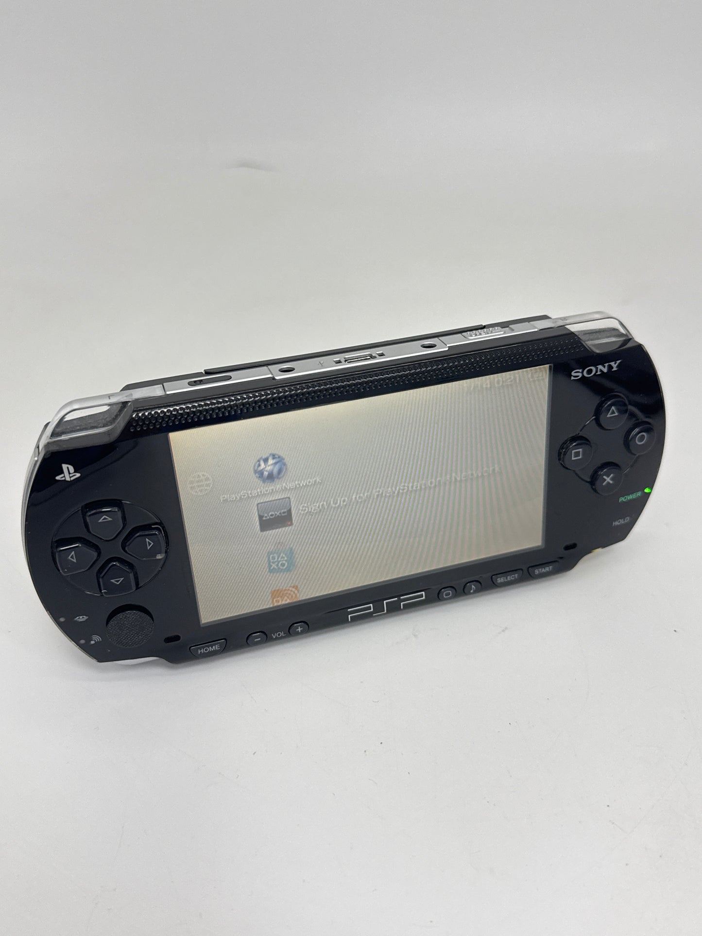 Sony PSP-1000 Piano Black Console #74 w/3600mAh Battery & No Charger