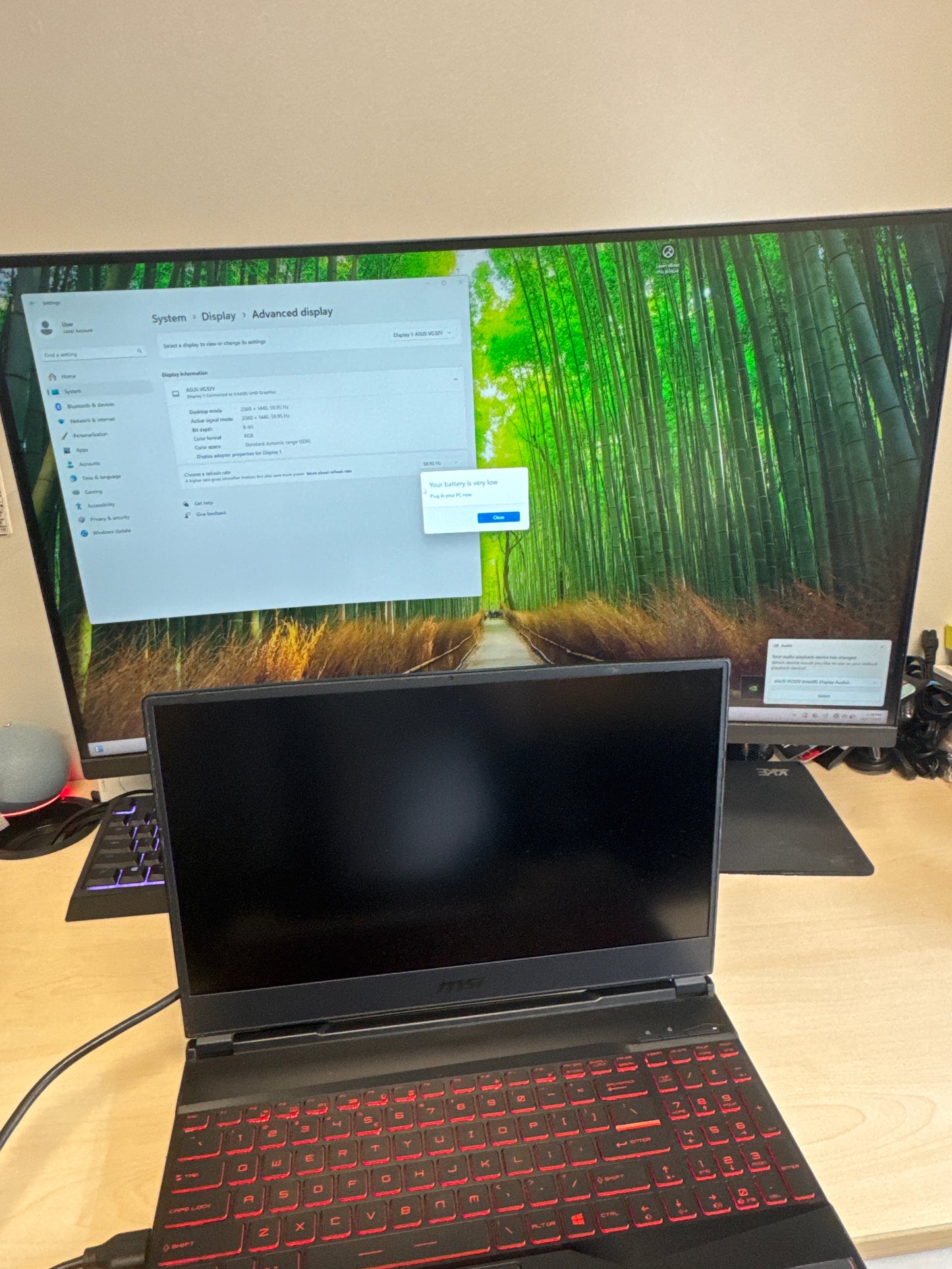 MSI GL65 Leopard 15.6" i7-10750H 16GB RAM 512GB SSD GTX 1650Ti 4GB - Bad Display