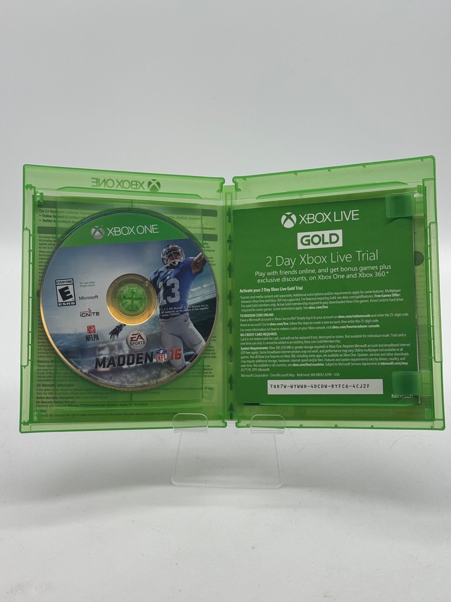 Madden NFL 16 - Microsoft Xbox One / Xbox One S / Xbox One X / Xbox One Series S/X