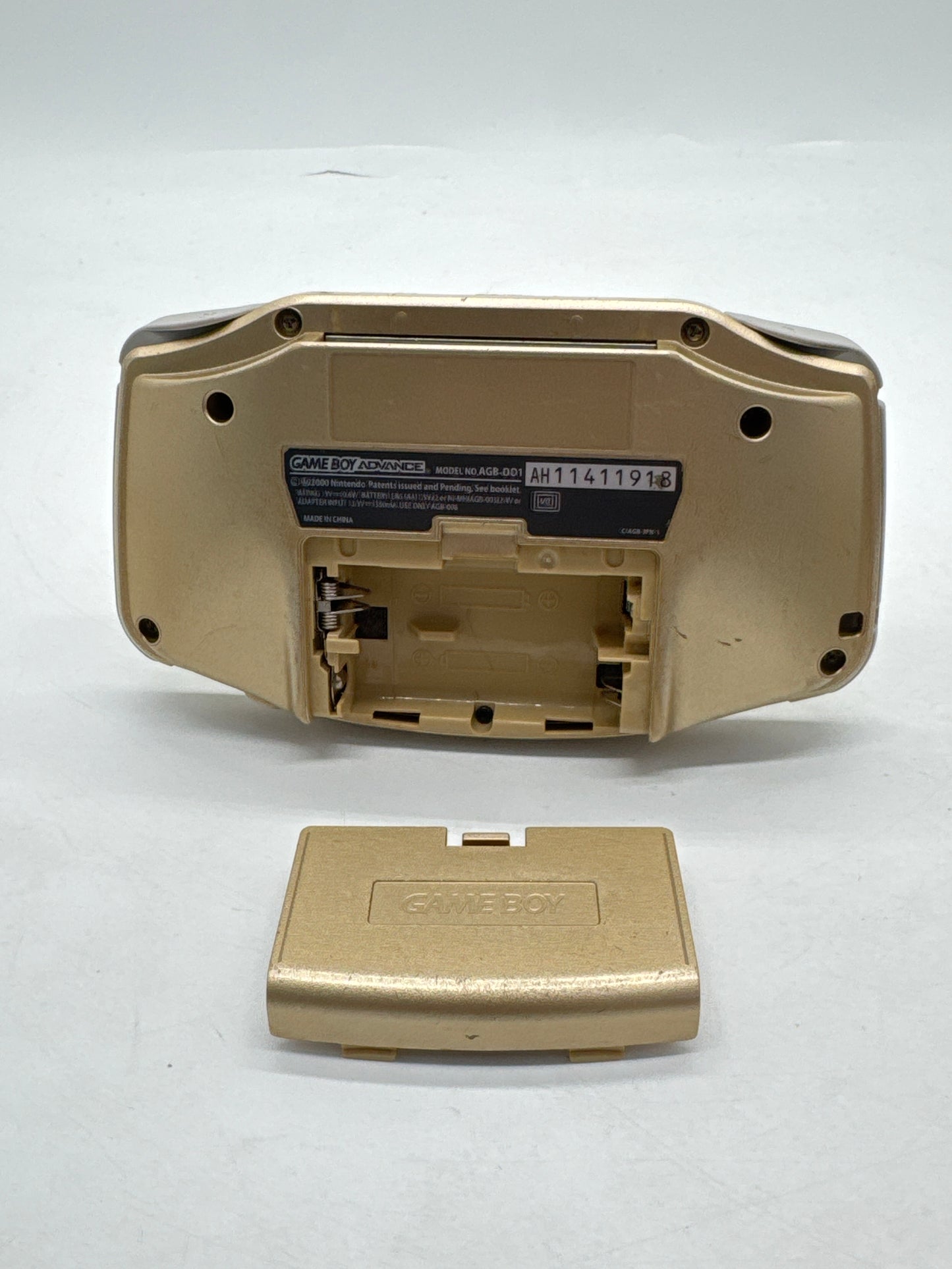Nintendo Game Boy Advance AGB-001 Gold Console #393